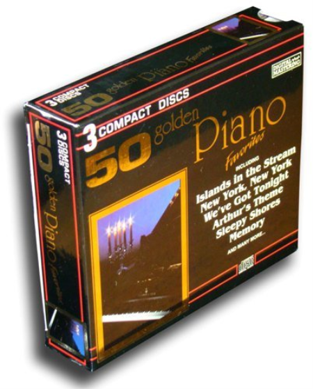 VA   50 Golden Piano Favorites [3CD Enhanced Box Set] (1997) FLAC