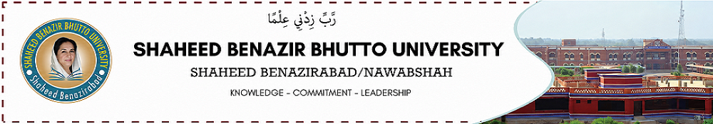 Shaheed Benazir Bhutto University Shaheed Benazirabad Central Library