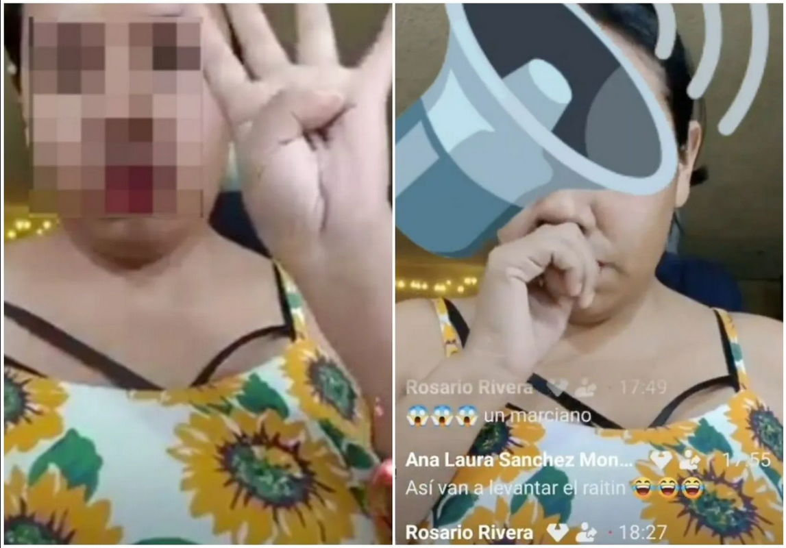 Video: Mujer es brutalmente golpeada durante transmisión en vivo; pide auxilio con señas