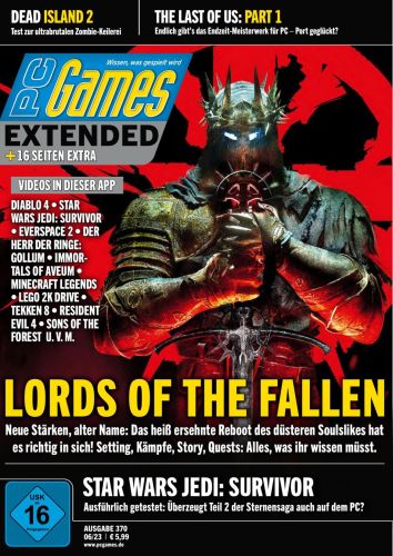 Cover: Pc Games Magazin No 06 Juni 2023