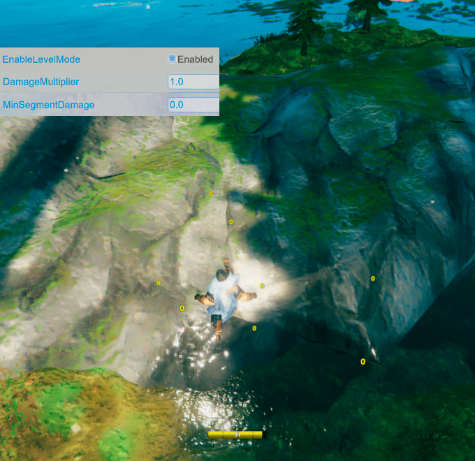 Segment Damage Test