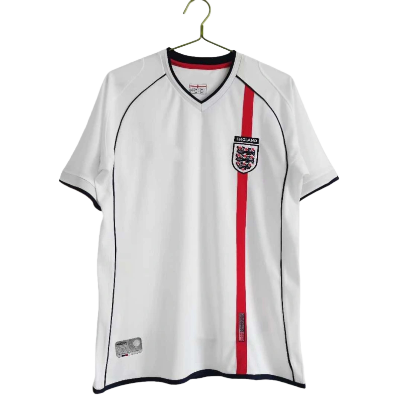 02 season England home Retro Fan version