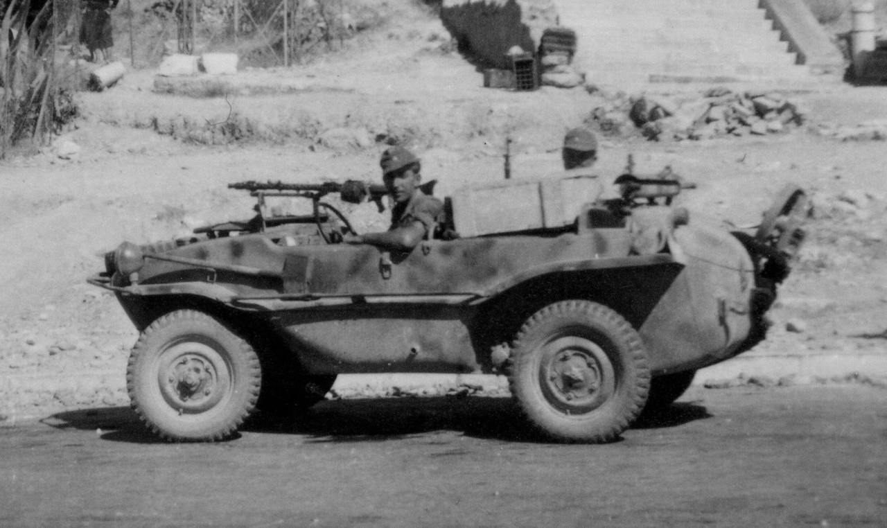 Orig. Top Foto VW Schwimmkübel Kübel Sd.Kfz 166 