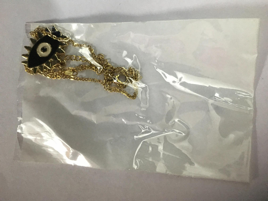 Evil Eye Necklace Black