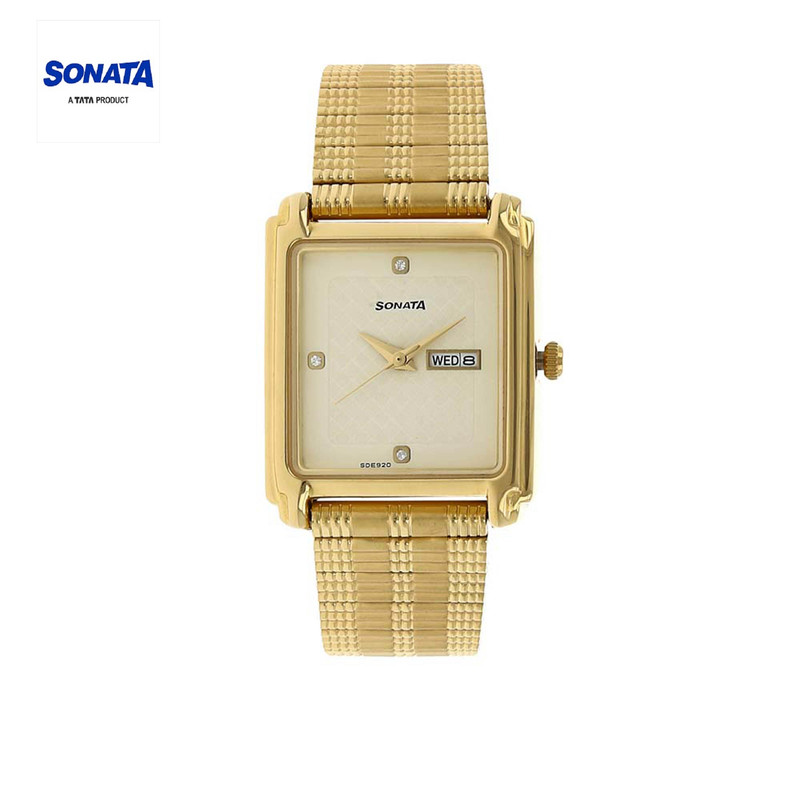 Golden watch sonata cheap