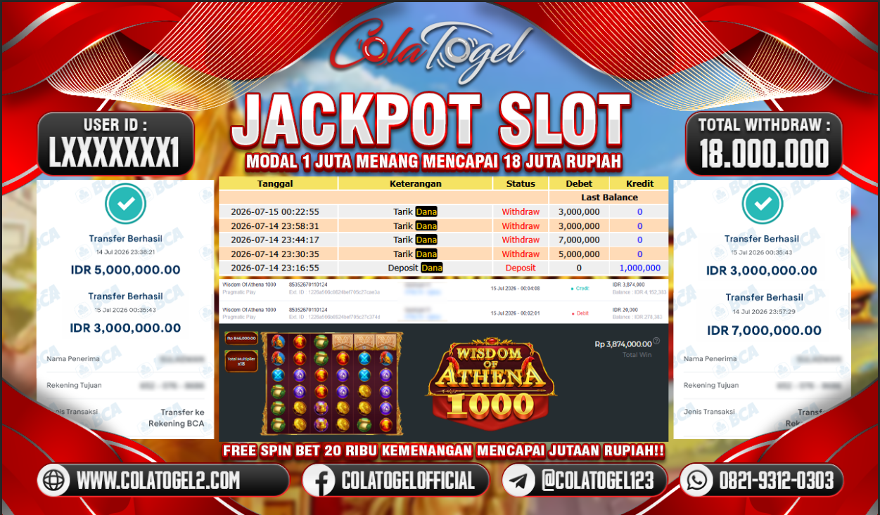 JACKPOT SLOT GACOR!!