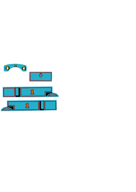 thomas decals