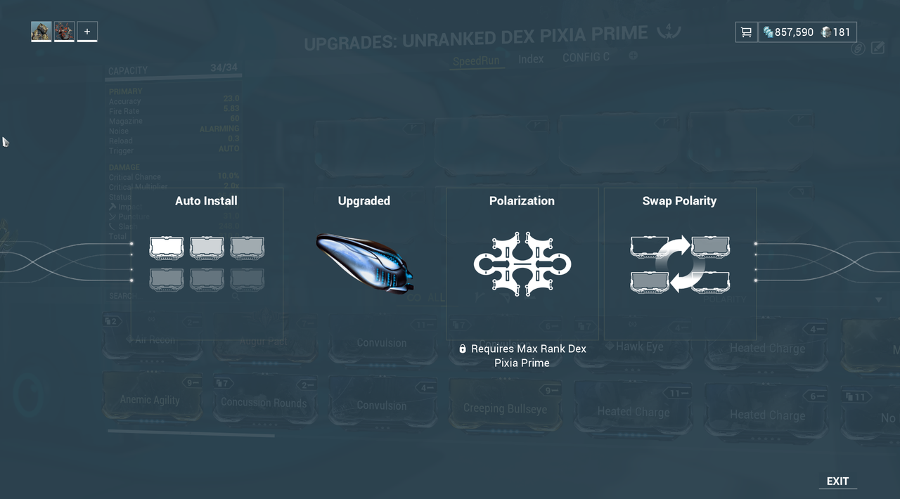 Titania Prime Dex Pixia Orokin Catalyst Bug - General - Warframe Forums