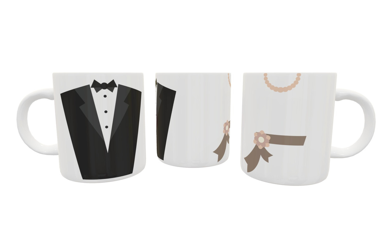 Caneca Personalizada Casamento Modelo 01