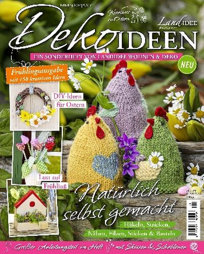 Cover: Landidee Dekoideen Magazin Frühling No 01 2024