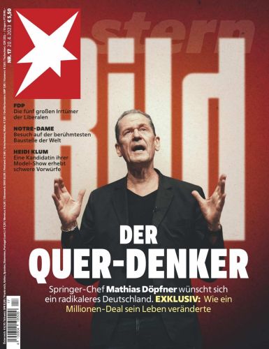 Cover: Der Stern Nachrichtenmagazin No 17 vom 20  April 2023