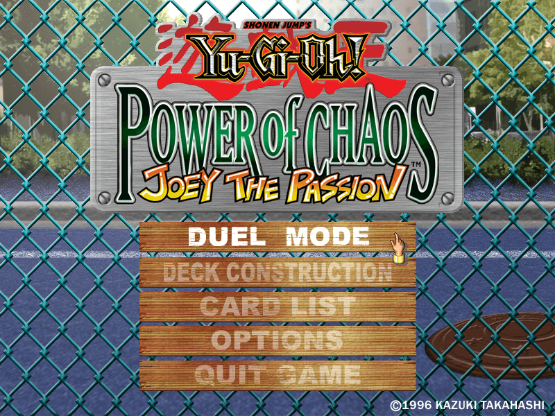 Yu Gi Oh Power of Chaos Joey the Passion ENG MONEY GNU Linux Wine johncena141