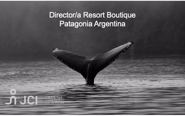 Director/a Resort Boutique Patagonia Argentina