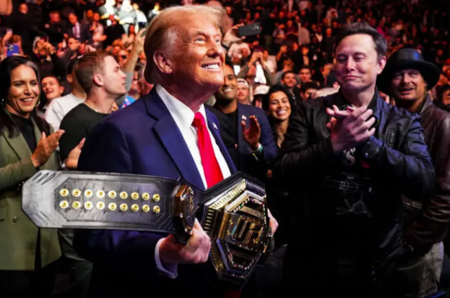 Тръмп обяви UFC шампионски мач в Белия дом през 2026 година