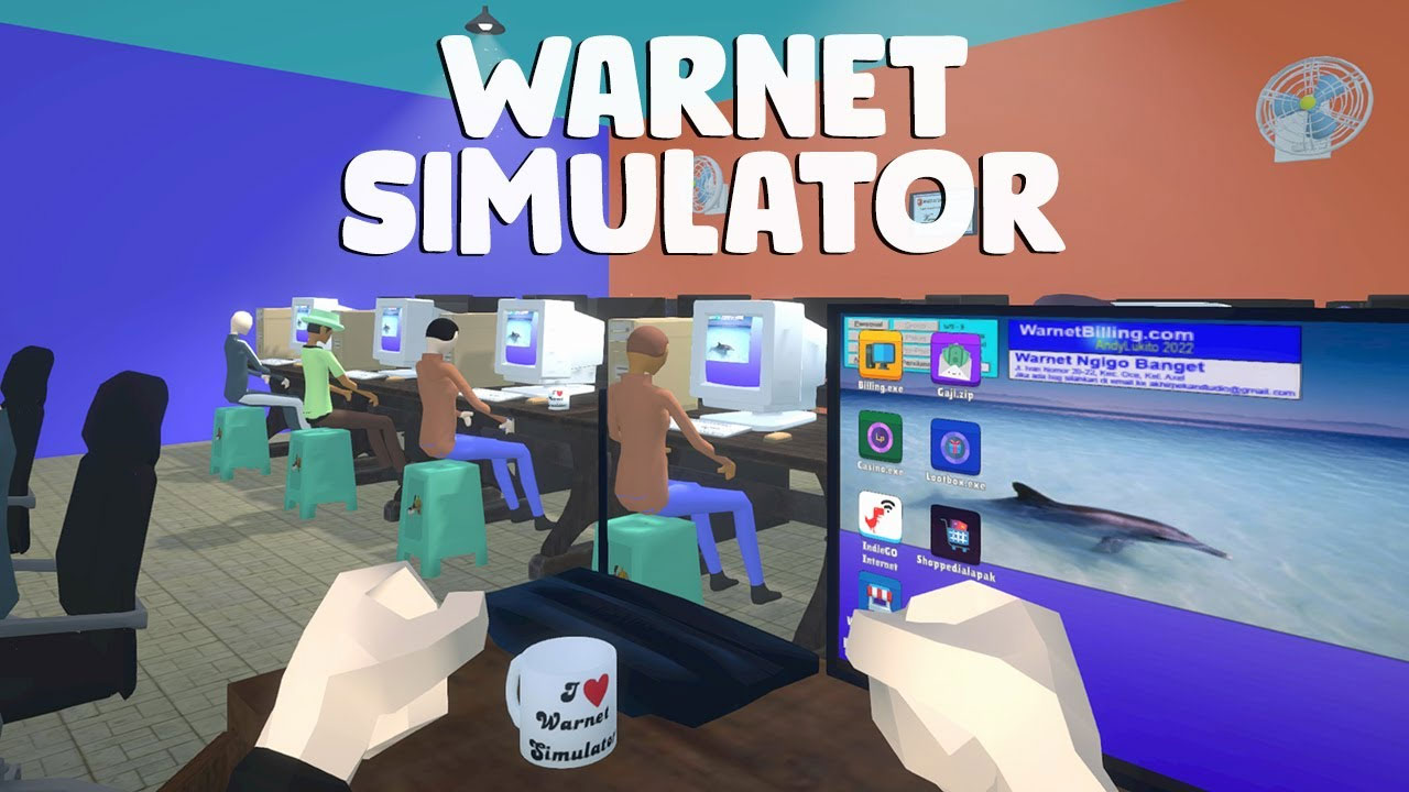 Game Warnet Simulator – Simulasi Bisnis Paling Kocak!