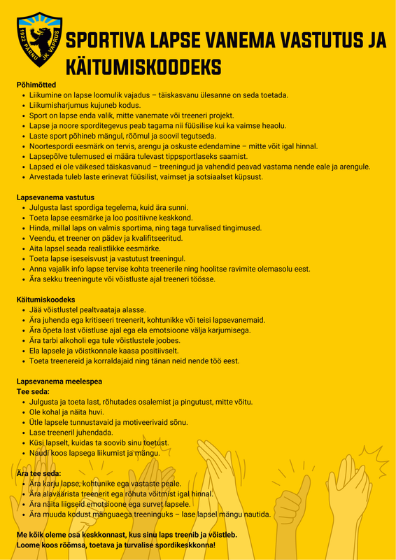 Vaprus Lapsevanema Käitumiskoodeks