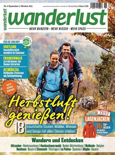 Cover: Wanderlust Magazin No 06 September-Oktober 2022