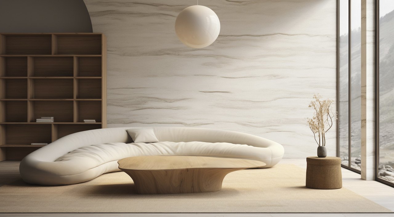 Minimal Nordic Interior Design with Japanese Wabi-Sabi Style