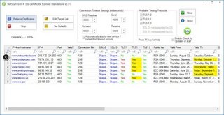 NetScanTools SSL Certificate Scanner 2.72