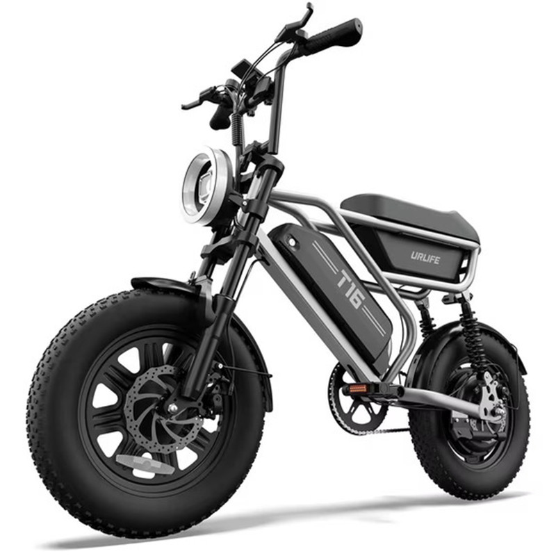 URLIFE 16 3 0 Fat Tire Electric Bike Adult 1000W Peak Motor 48V 13Hh Removable Battery 28MPH 80Miles