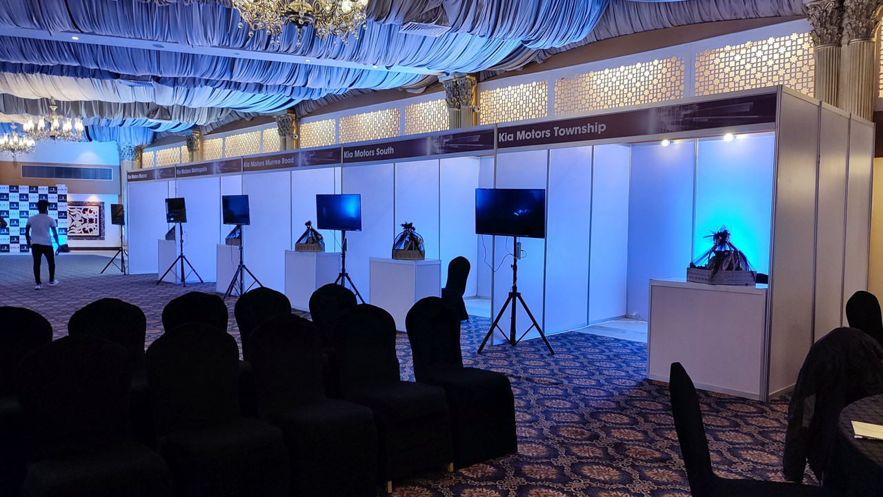 Exhibition Hall Preparation