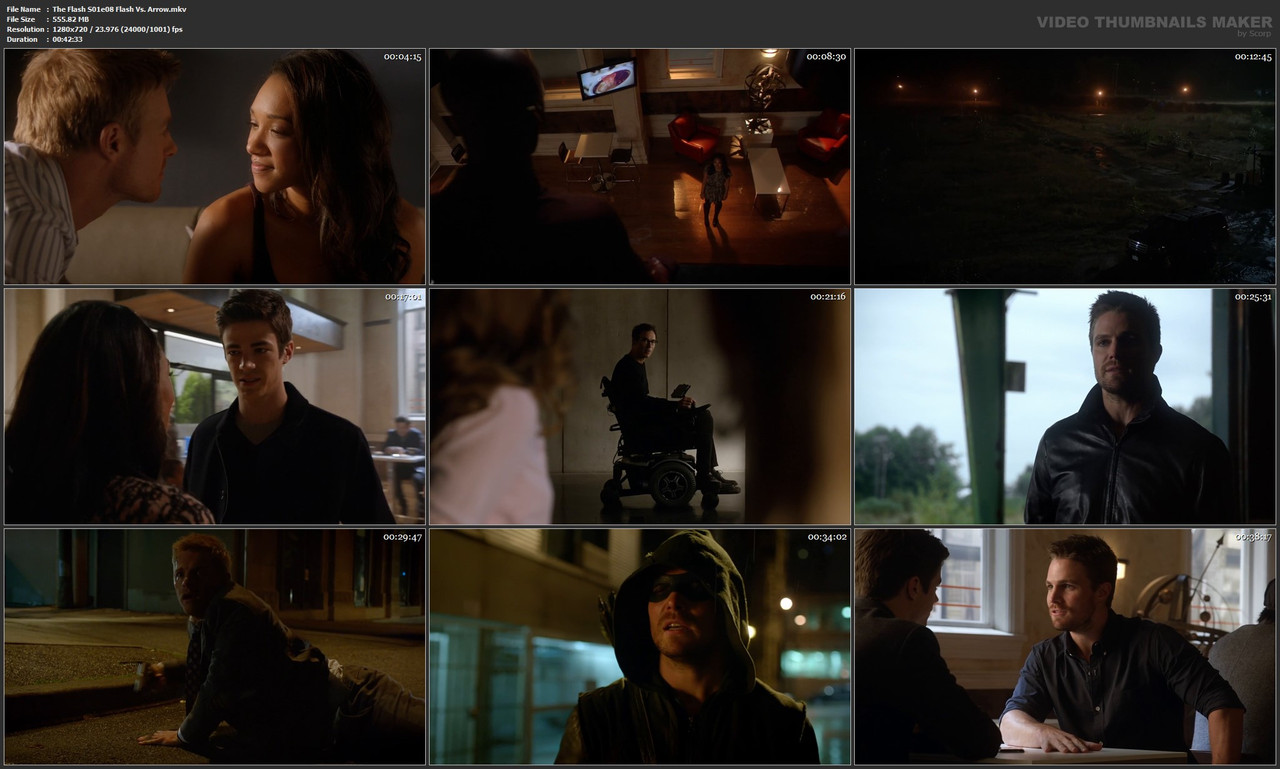 The Flash S01e08 Flash Vs. Arrow.mkv