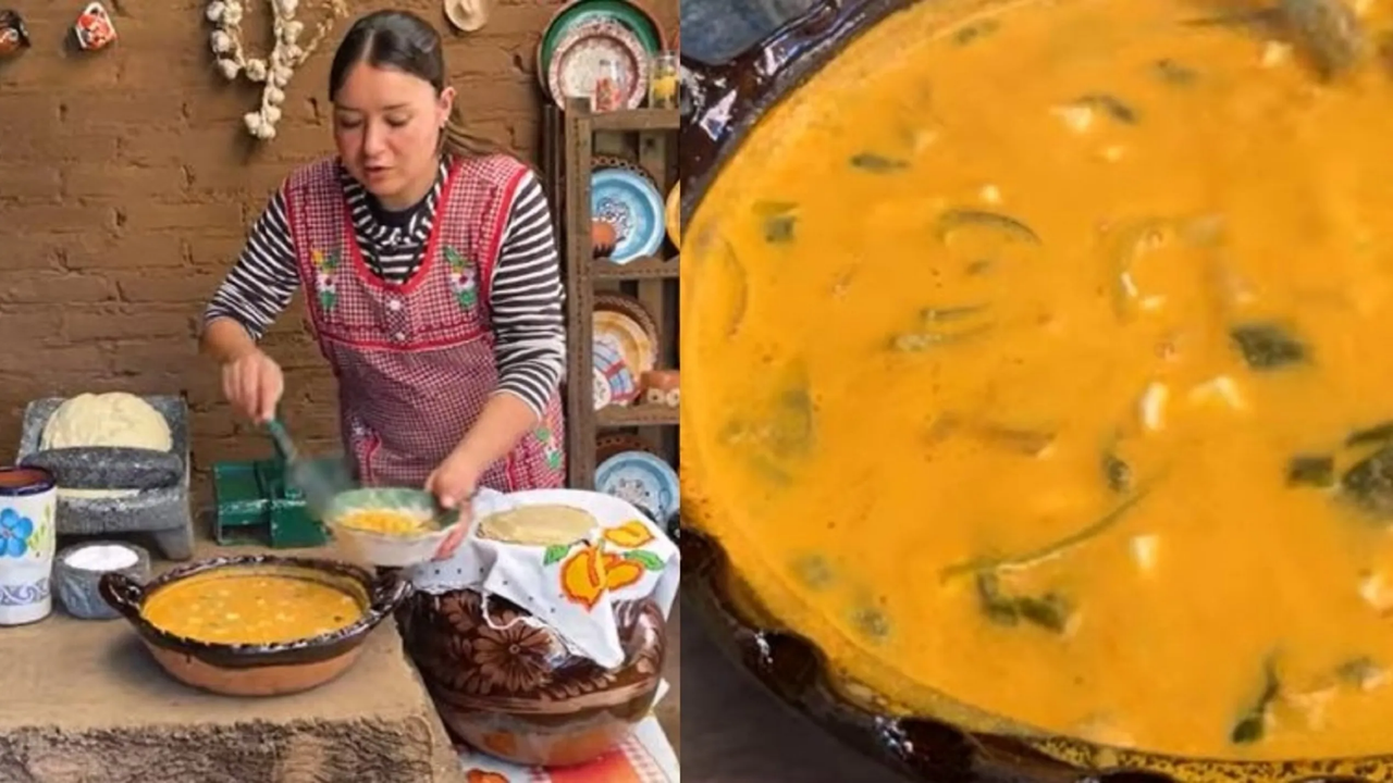 ¿Antojo de caldo ranchero de papa? Necesitas la receta de la hija de Doña Ángela