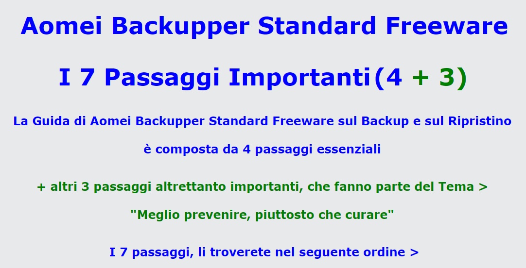 7 Passaggi Importanti 1