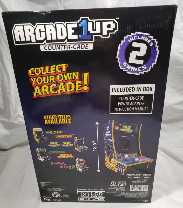 新品 アーケード1UP Arcade1Up PONG Counter-cade Amazon.com: Arcade 1Up Arcade1Up Pong 2 Player Countercade