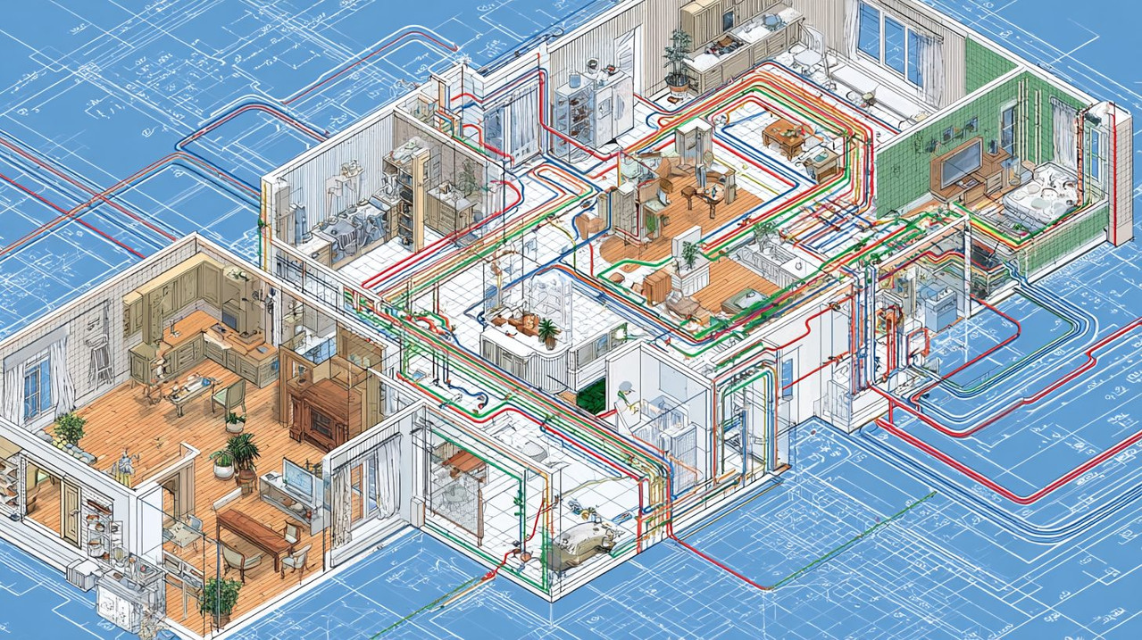 Схема электропроводки в частном доме
