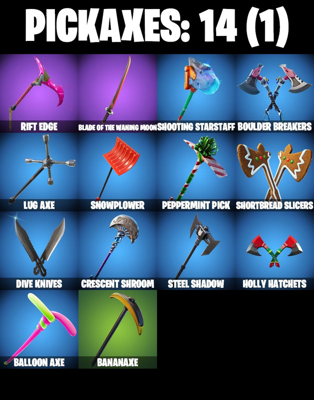 pickaxes comp