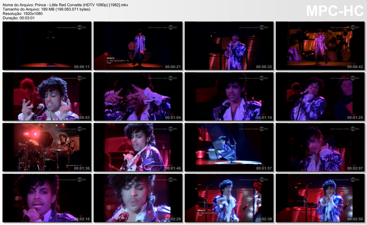 Prince - Little Red Corvette (HDTV 1080p) [1982]