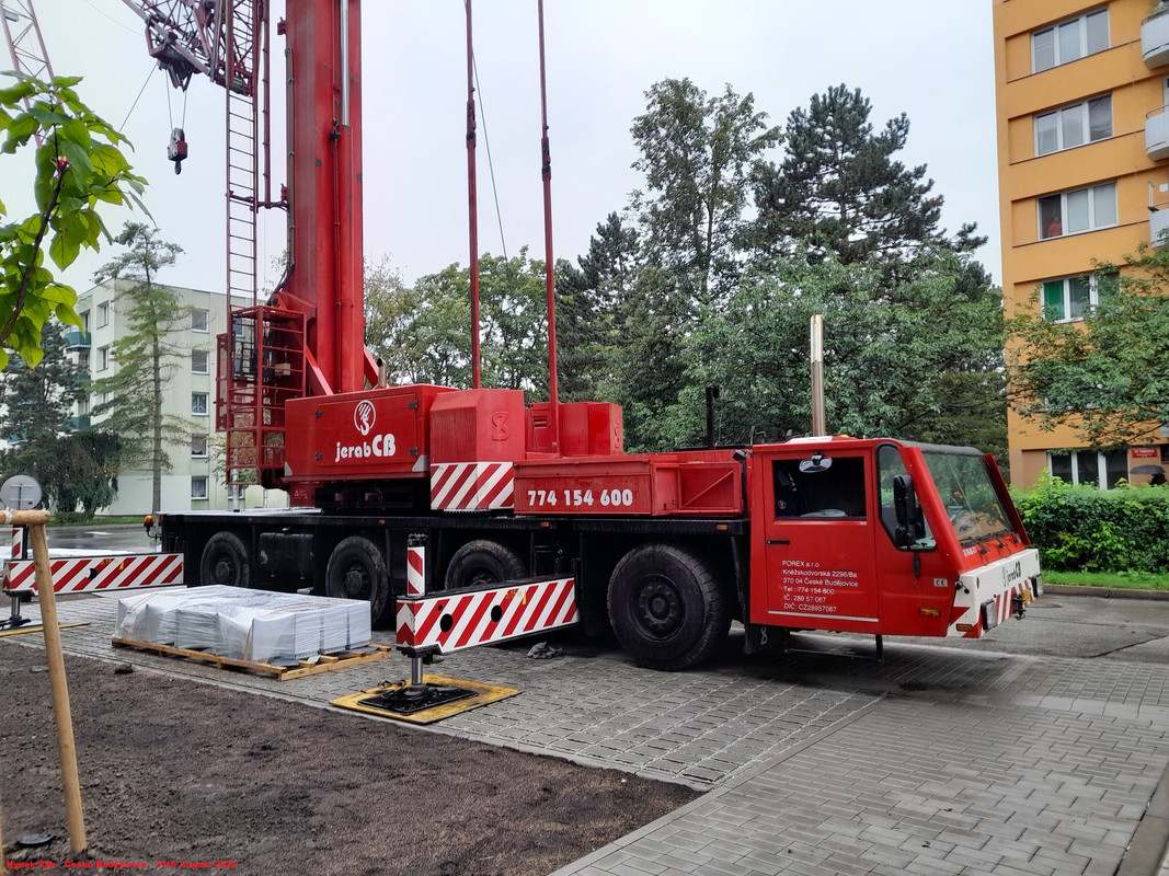 Spierings SK 488 AT4 Porex jeřáb CB 1f