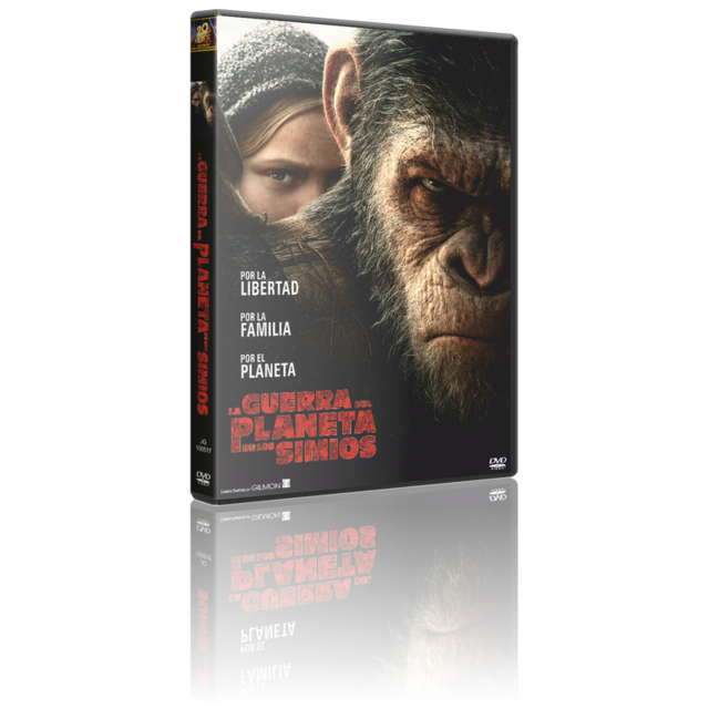 La Guerra del Planeta de los Simios [DVD9 Full][Pal][Cast/Ing/Ita][Sub:Varios][C.Ficción][2017]