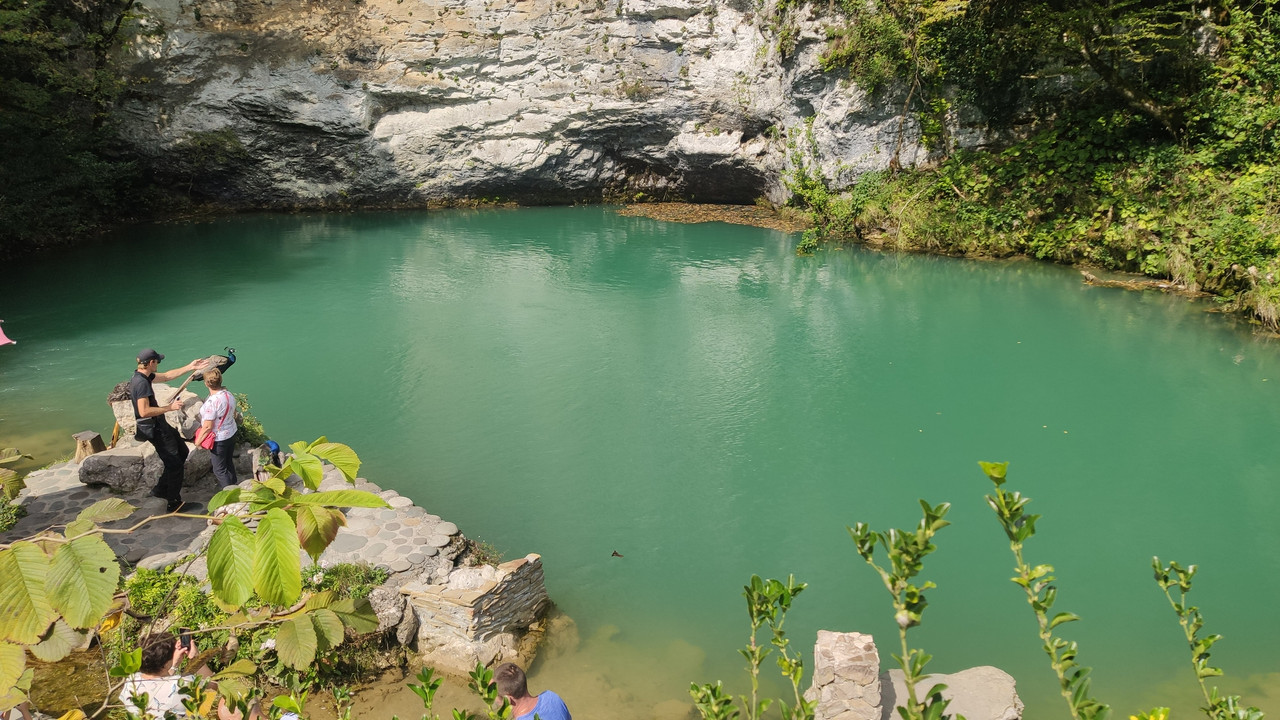 голубое озро