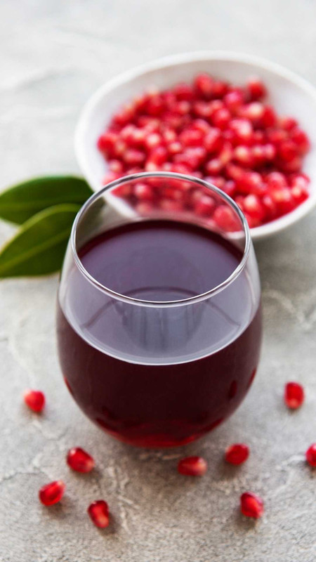 How to make pomegranate juice from seeds