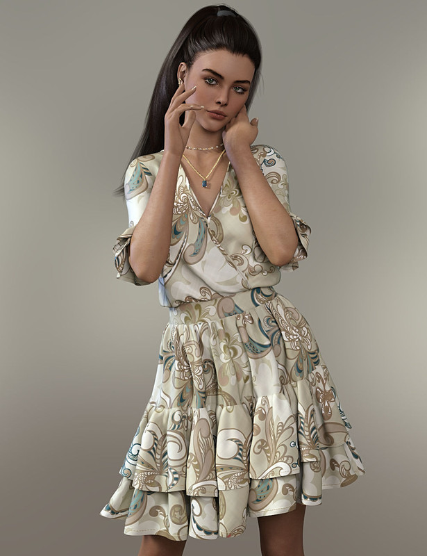 dForce Maia Outfit for Genesis 8 and 8.1 Females dForce Maia Outfit for Genesis 8 and 8.1 Females