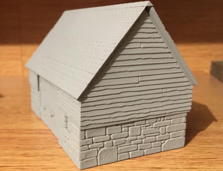 Simple Barn Forge HO-OO Basic Barn & Forge +++COMPLETED+++ - Work In Progress - Dioramas ...