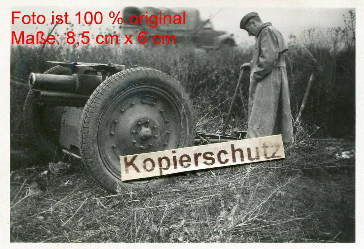 14. Panzer Div. , erbeutetes russisches Geschütz vor Stalingrad