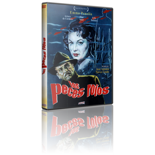 Portada - Los Peces Rojos [DVD5 Full] [Pal] [Castellano] [Sub:Nó] [Intriga] [1955]