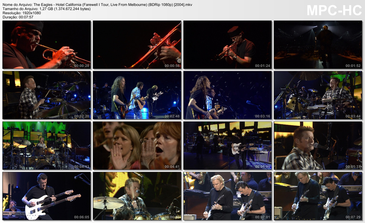 The Eagles - Hotel California (Farewell I Tour, Live From Melbourne) (BDRip 1080p) [2004]