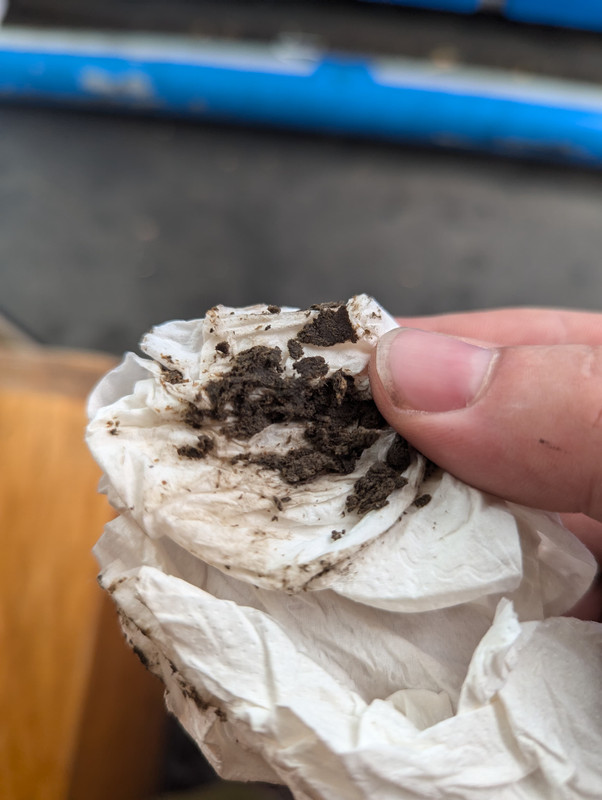 Ablagerung Ausgleichsbeh�lter