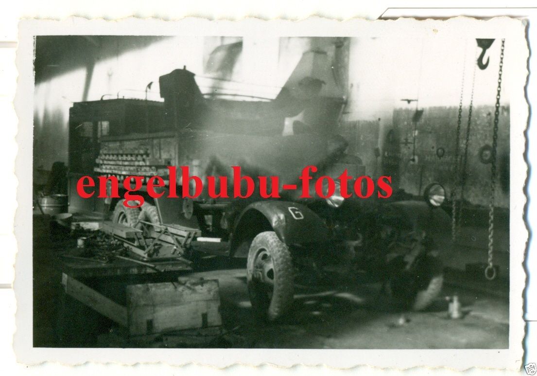 FAHRZEUG - KÜBELWAGEN - LKW mit G WERKSTATT