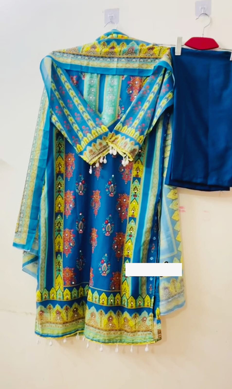 Georgette Readymade Three Piece