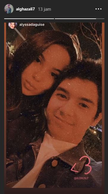 Al Ghazali dan Alyssa Daguise