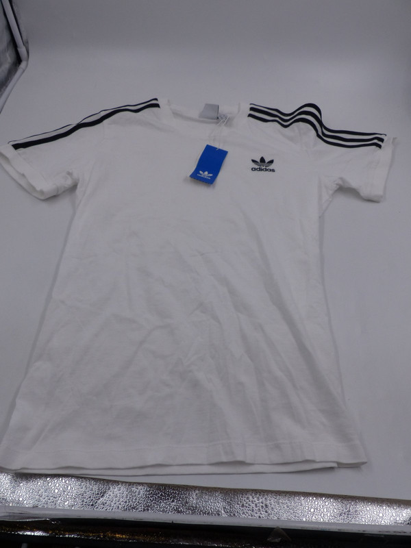 ADIDAS CLASSIC JERSEY WHITE 3 SHOLDER STRIPES MEDIUM GN2913