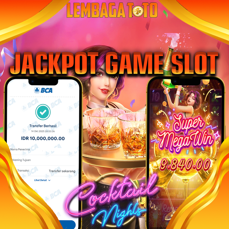 BUKTI JACKPOT 15 OCTOBER LEMBAGATOTO COCKTAIL NIGHTS Rp.10.000.000,- LUNAS