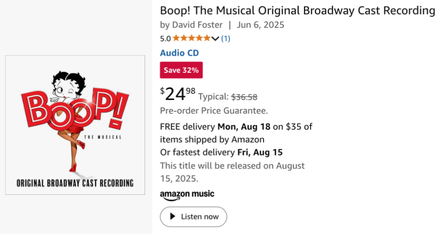 Boop CD