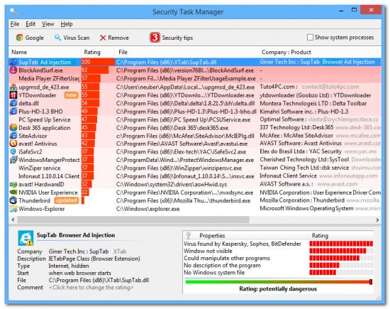 Security Task Manager 2.3e Multilingual