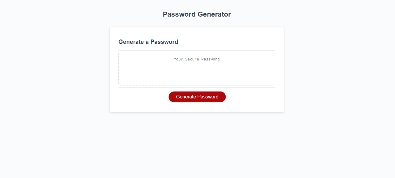Deployed webpage